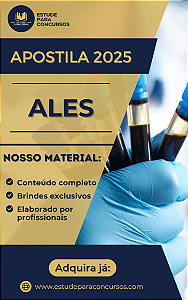 Apostila ALES 2025 Consultor Meio Ambiente