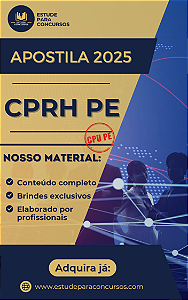 Apostila CPU PE 2025 Psicologia