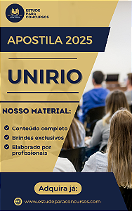 Apostila UNIRIO 2025 Assistente Social