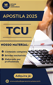 Apostila TCU 2025 Auditor Auditoria De Tecnologia Da Informação