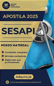 Apostila SESAPI PI 2025 Fisioterapeuta