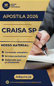 Apostila CRAISA SP 2026 Engenheiro de Segurança do Trabalho