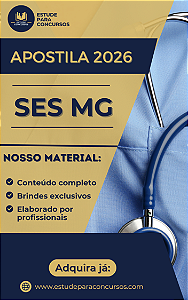 Apostila SES MG 2026 Área da Tecnologia da Informação