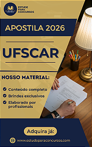 Apostila UFSCar 2026 Administrador