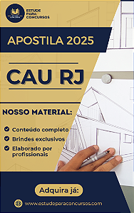 Apostila CAU RJ 2026 Especialista Administrativo