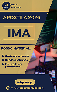 Apostila IMA 2026 Técnico em T.I - Desenvolvimento