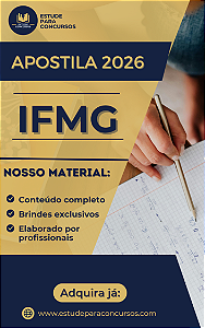 Apostila IFMG 2026 Técnico em Assuntos Educacionais