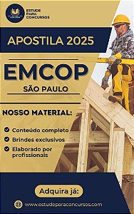 Apostila EMCOP SP 2026 Auxiliar Administrativo