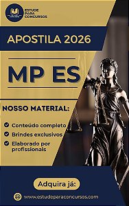 Apostila MP ES 2026 Agente Técnico Engenheiro Civil
