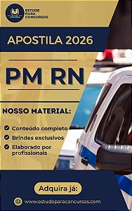 Apostila PM RN 2026 Técnico em Farmácia