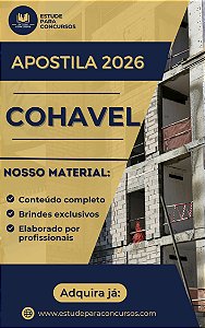 Apostila COHAVEL PR 2026 Auxiliar de Produção