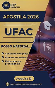 Apostila UFAC 2026 Bibliotecário Documentalista