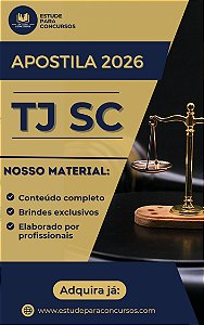 Apostila TJ SC 2026 Assistente Social