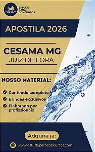 Apostila CESAMA MG 2026 Operador de Estação