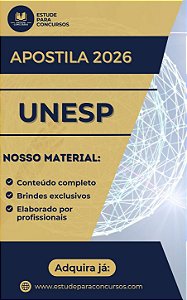 Apostila UNESP 2026 Assistente Técnico-Administrativo I