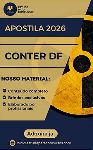 Apostila CONTER DF 2026 Assistente Operacional Administrativo