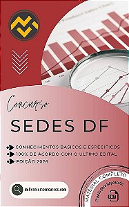 Apostila SEDES DF 2026 Psicologia