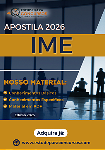 Apostila IME 2026 Engenheiro Todas as Áreas