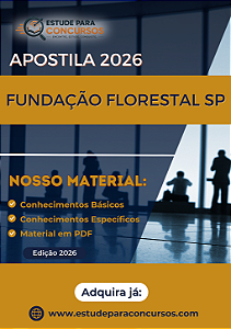 Apostila FUNDAÇÃO FLORESTAL SP 2026 Engenharia Mecânica e de Automóvel