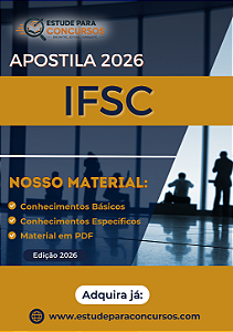 Apostila IFSC 2026 Técnico de Laboratório - Automação