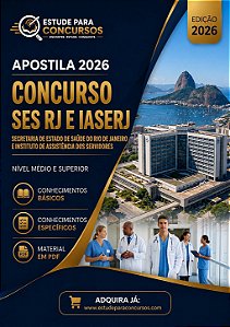 Apostila SES RJ e IASERJ 2026 Terapeuta Ocupacional