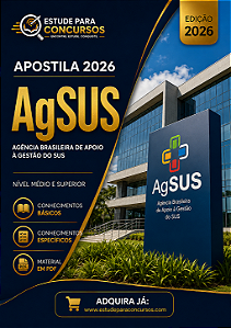 Apostila AgSUS 2026 Analista de Gestão - Engenharia de Segurança do Trabalho