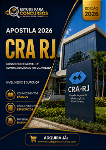 Apostila CRA RJ 2026 Profissional de Apoio Administrativo