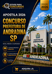 Apostila PREFEITURA DE ANDRADINA SP 2026 Professor de Atendimento Educacional Especializado