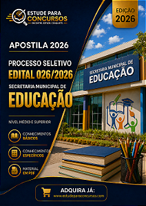 Apostila PREFEITURA DE OTACÍLIO COSTA SC 2026 Professor de Ensino Infantil