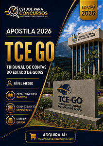 Apostila TCE GO 2026 Tecnologia da Informação