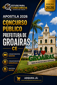 Apostila PREFEITURA DE GROAÍRAS CE 2026 Fonoaudiólogo