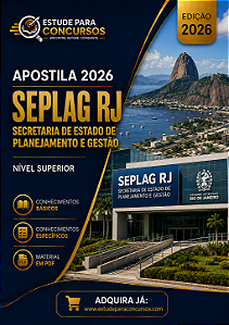 Apostila SEPLAG RJ 2026 Tecnologia da Informação (APO)