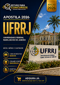 Apostila UFRRJ 2026 Técnico de Laboratório - Química - Alimentos