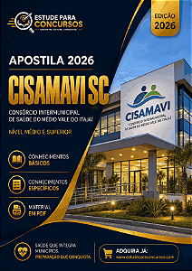 Apostila CISAMAVI SC 2026 Geólogo