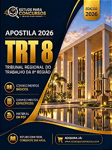 Apostila TRT 8 2026 Analista Judiciário - Engenharia Elétrica
