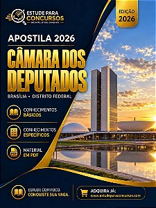Apostila CÂMARA DOS DEPUTADOS 2026 Registro e Redação