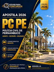 Apostila PC PE 2026 Delegado de Polícia