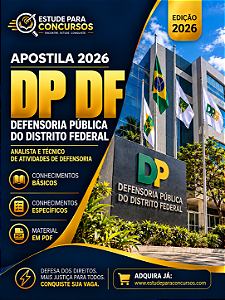 Apostila DP DF 2026 Analista Direito e Legislação