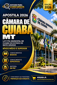 Apostila CÂMARA DE CUIABÁ MT 2026 Analista Legislativo - Jornalismo