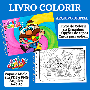 LIVR0 DE COLORIR JOSÉ COMILÃO – Arquivo em PDF para Impressão