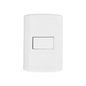 Interruptor 1 Tecla Paralela Linha Modular Pluzie