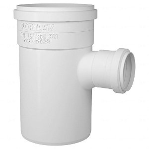 Te de Redução Esgoto PVC DN 100 x 50 Fortlev