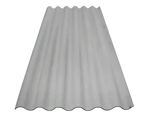 Telha Ondulada de Fibrocimento Cinza 6mm 3,05x1,1m Infibra