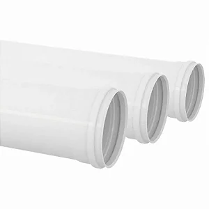 Tubo PVC para Esgoto 75mm 6m Ki Tubos