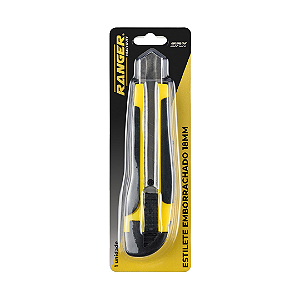 Estilete Emborrachado 18mm Ranger