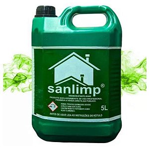 Sanlimp Ácido Muriático Limpa Pedra Pisos Pós Obra - 5l