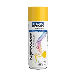 Tinta Spray Amarelo Uso Geral 350ml Tekbond