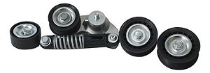 Kit Polia Tensor Correia Poly "V" 2.0 GSL Evo FR2 DisSpt