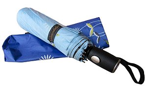 12 Unidades de Sombrinhas Mini Automáticas Abre E Fecha Estampadas Com U.v Interno Ref. 1060 ES