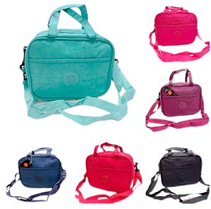 Pacote de 06 Bolsas Térmicas Tiracolo Em Nylon Tactel Resinado Ref. 5739